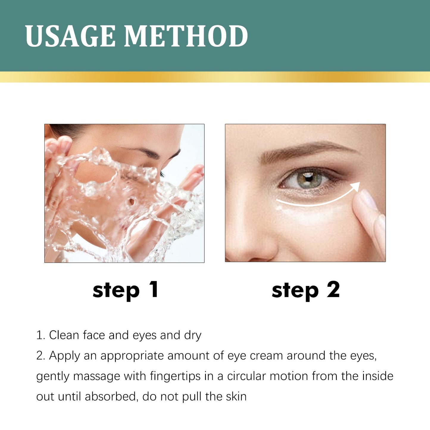 Gentle Eye Cream for Dark Circles and Fine Lines