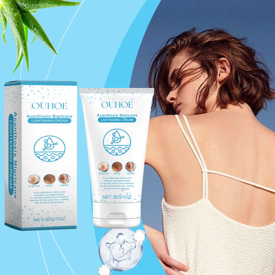 Ouhoe Black Acanthoderm Whitening Cream Soft Moisturizing, Moisturizing, Tender Skin Refreshing, Non-Greasy Elbow Neck Line Care - Korvel