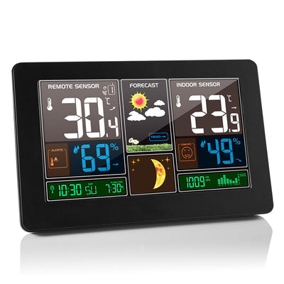 Premium Color Screen Weather Clock 3378