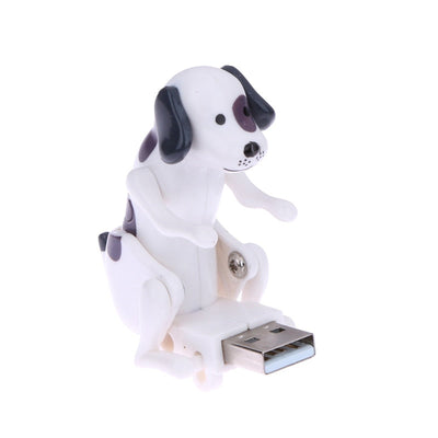 Portable Mini Cute USB 2.0 Funny Humping Spot Dog Rascal Dog Toy Relieve Pressure for Office Worker Best gift For Festival - Korvel