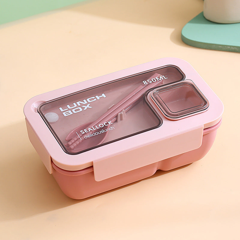 Premium Portable Hand-Held Lunch Box with Compartments