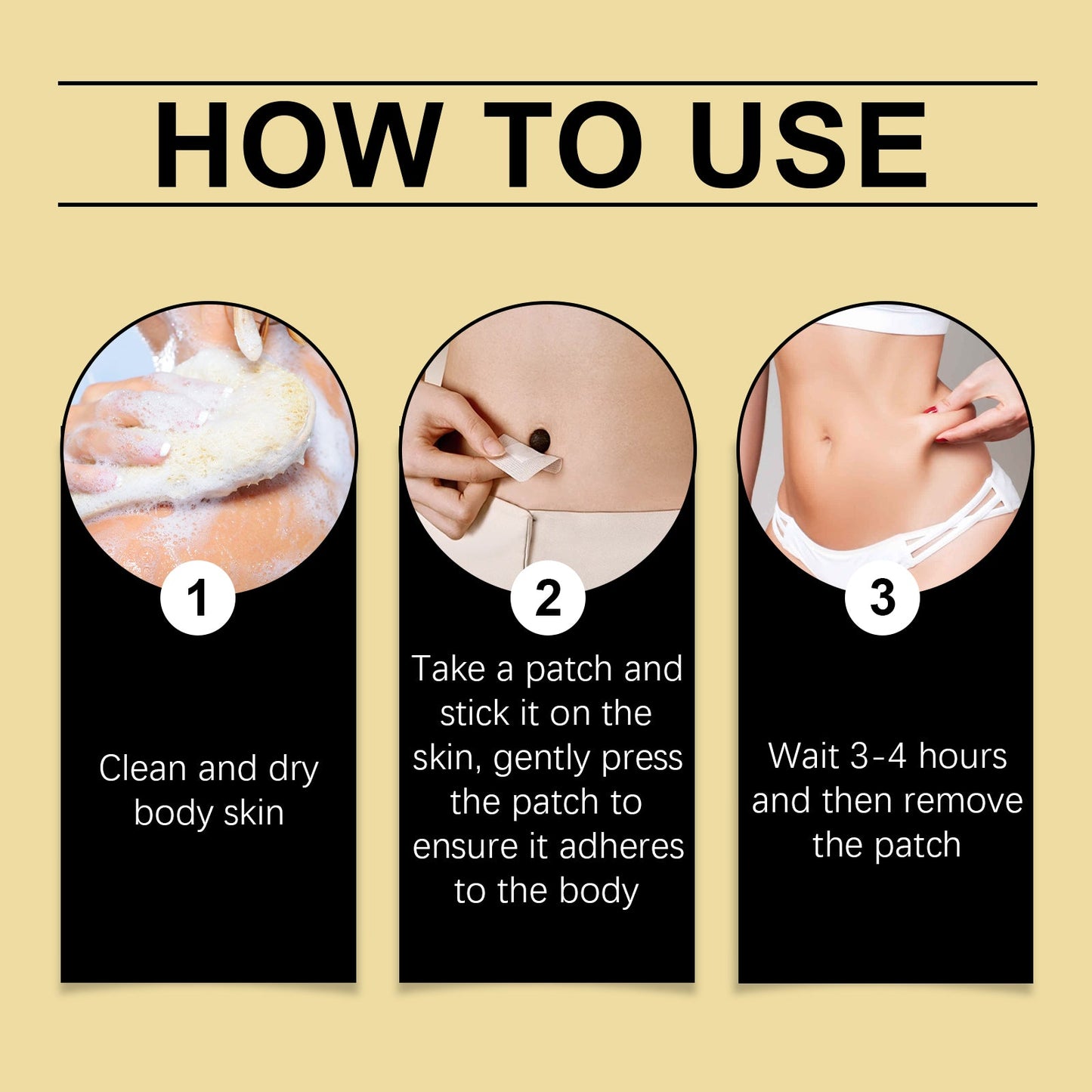 Beesvenom Body Shaping Patch, Shaping And Firming Body, Skin, Belly, Meat, Slim Body, Light, Beautiful And Considerate - Korvel