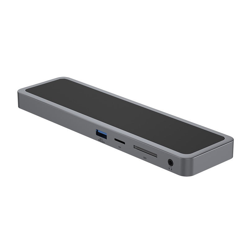 Type-C docking station expands 4K60Hz video dual output differential display docking station dual DP HDMI multi screen different - Korvel