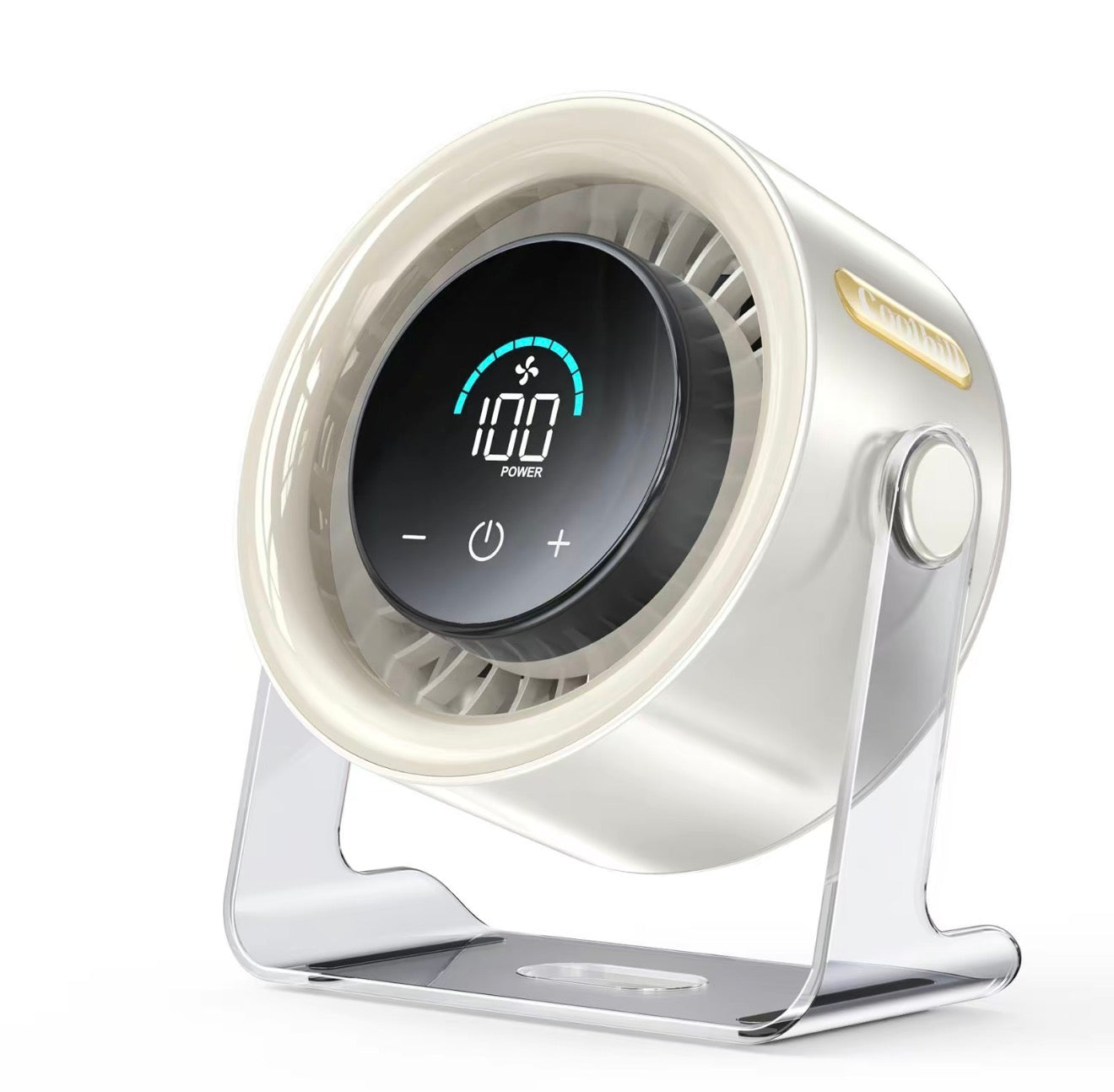TurboCool Desk Fan - Whisper-Quiet Cooling Performance