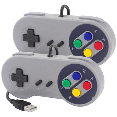 Raspberry Pi USB Gaming Controller Retro Plug and Play PC Controller Arcade Game SNES Controller - Korvel
