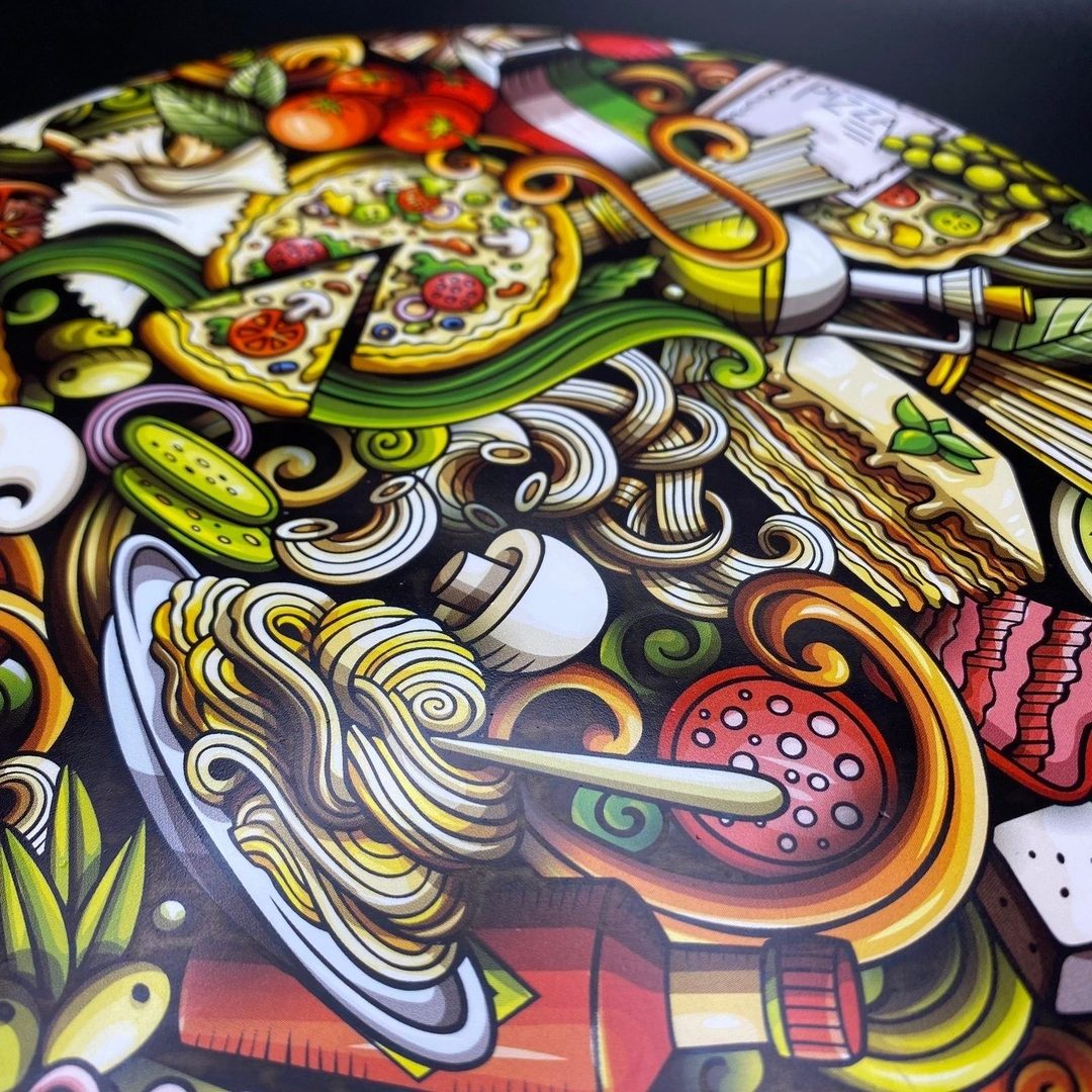 Graphic StayPut Alpas Disc Golf Disc