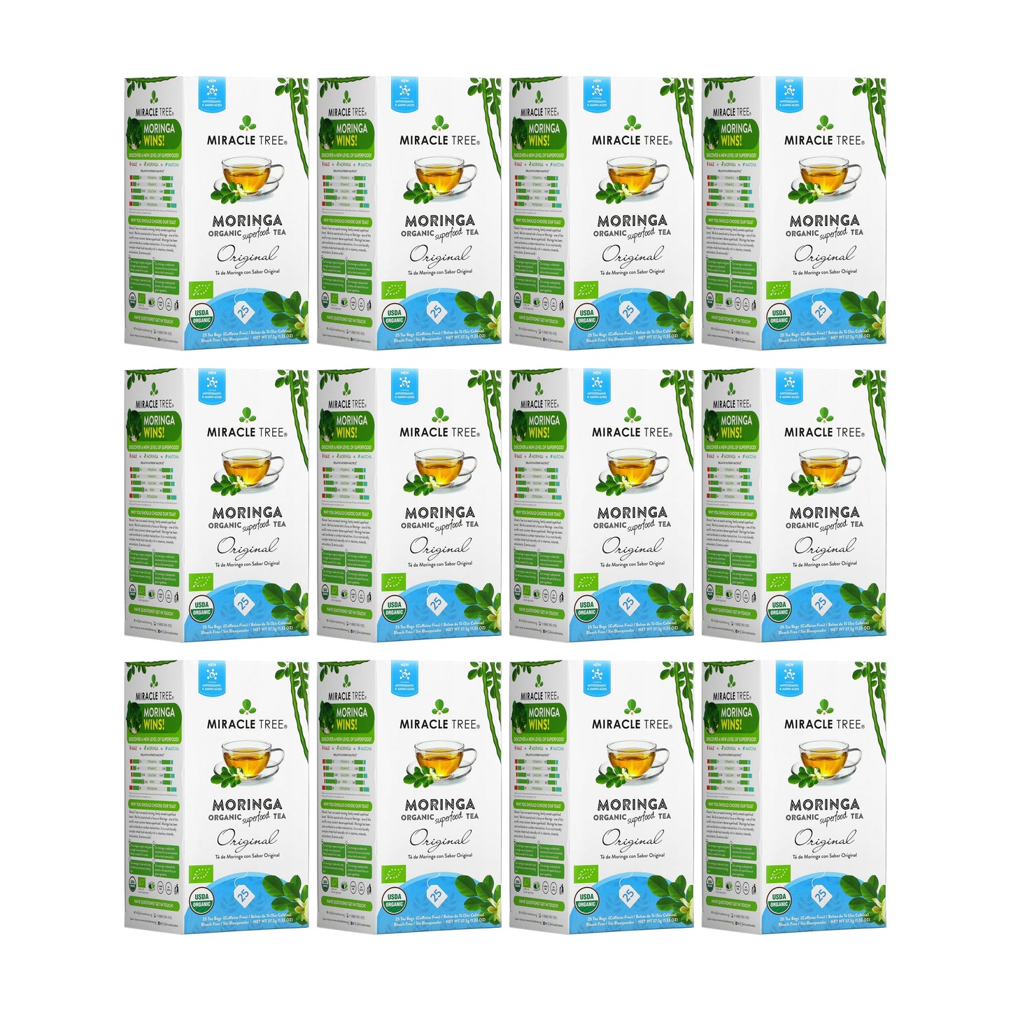 Té de Moringa Orgánico - Sabor Original