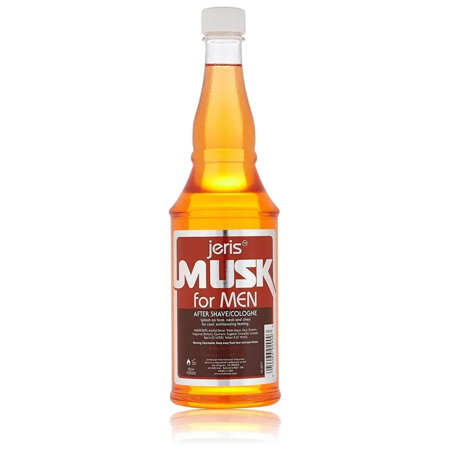 Jeris Musk For Men After Shave Cologne - 14 oz