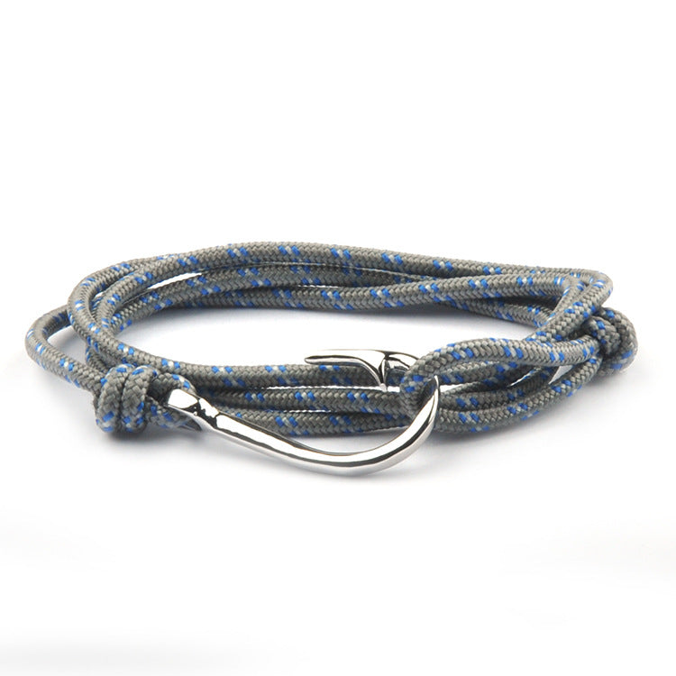 Pulsera Ancla Multicapa Estilosa para Hombres y Mujeres