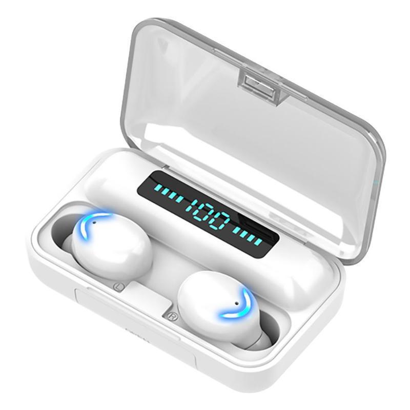 Auriculares TWS Bluetooth 5.0 Premium con estuche de carga de 2200mAh