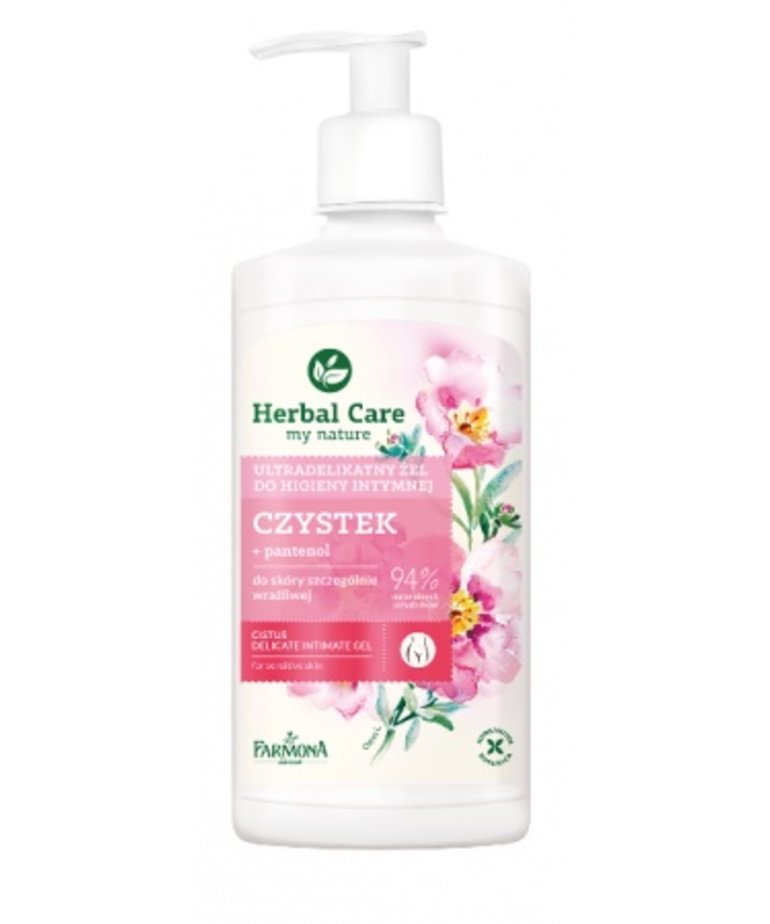 Gel de Higiene Íntima Ultra Delicado Herbal Farmona - 330ml