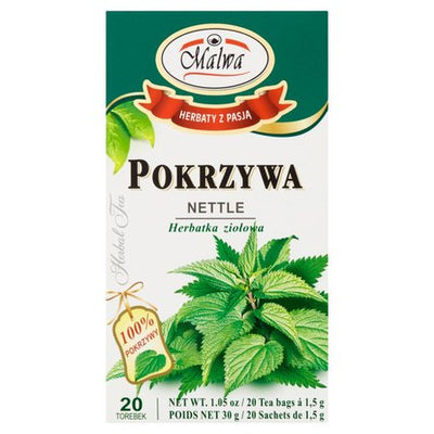 MALWA Herbal Nettle Tea - 20 Bags of Premium Infusion
