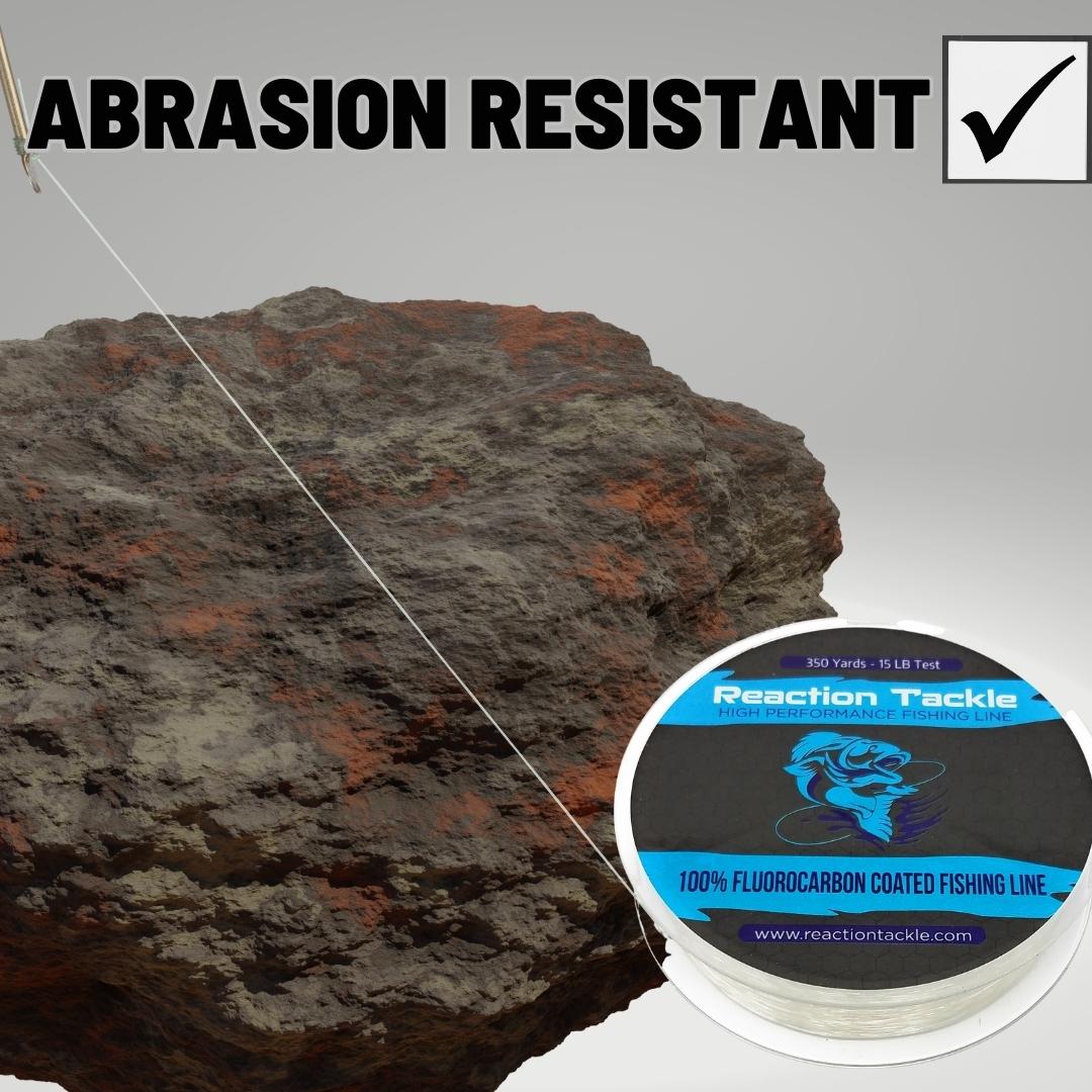 Línea de pesca recubierta de fluorocarbono Reaction Tackle