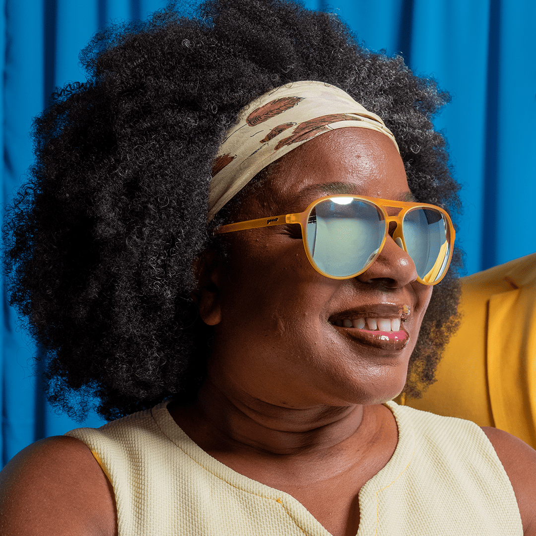 MACH G Polarized Aviator Sunglasses - Cheesy Flight Attendant Style - Korvel