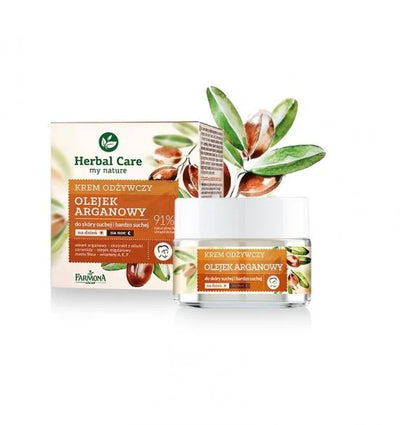 Crème Régénérante pour le Visage Farmona Herbal Care My Nature à l'Huile d'Argan 50ml