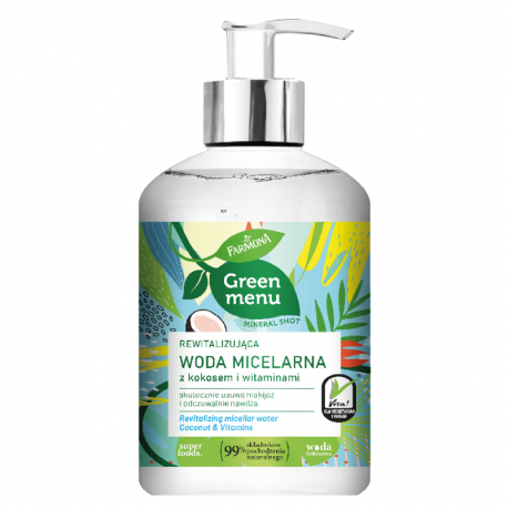 Agua Micelar Revitalizante Farmona Green Menu 270ml