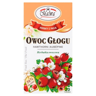 MALWA Herbal Hawthorn Tea 20 bags - Korvel