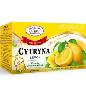 MALWA Herbal Lemon Fruit Tea 20 bags - Korvel
