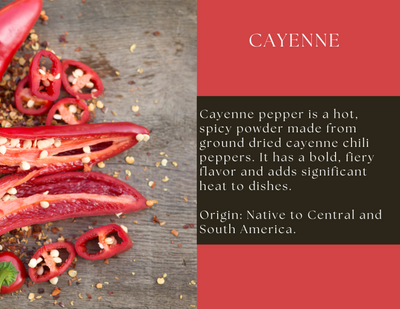 Cayenne Pepper – Hot & Spicy Ground Chili Powder - Korvel