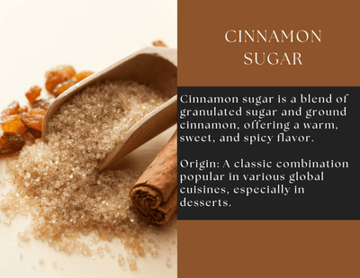 Cinnamon Sugar – Warm & Sweet Spiced Sugar Blend - Korvel