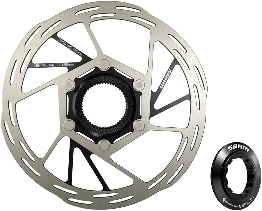 Rotor de freno de disco SRAM Paceline - 160 mm Center Lock