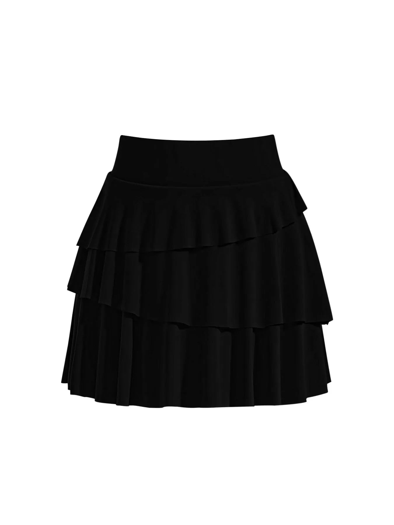 Falda Deportiva con Volantes en Capas
