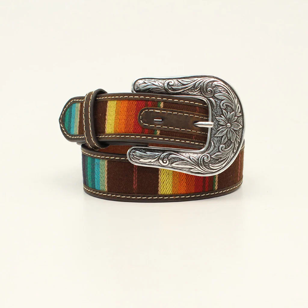Vibrant Serape Belt for Girls | Nocona - Korvel