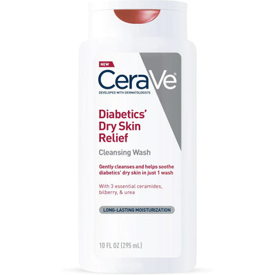 CeraVe Limpiador para la Piel Seca de Diabéticos - 8 oz