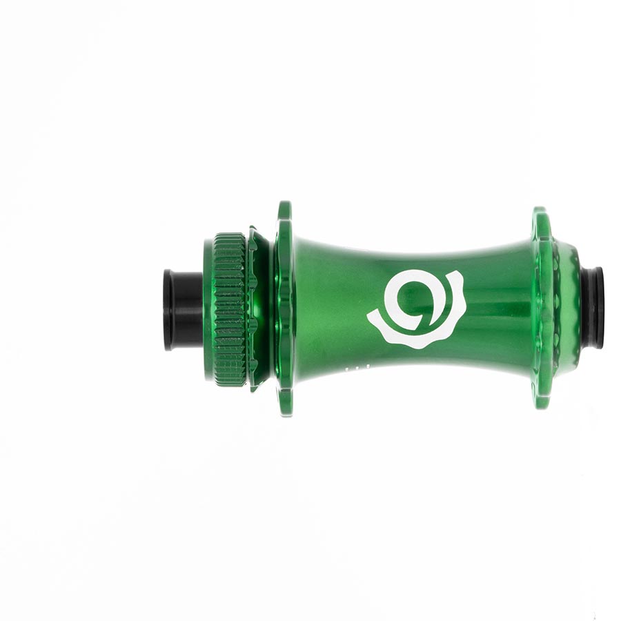 Industry Nine Solix G Classic Moyeu Avant à Disque - 24H 12mm TA 100mm Vert