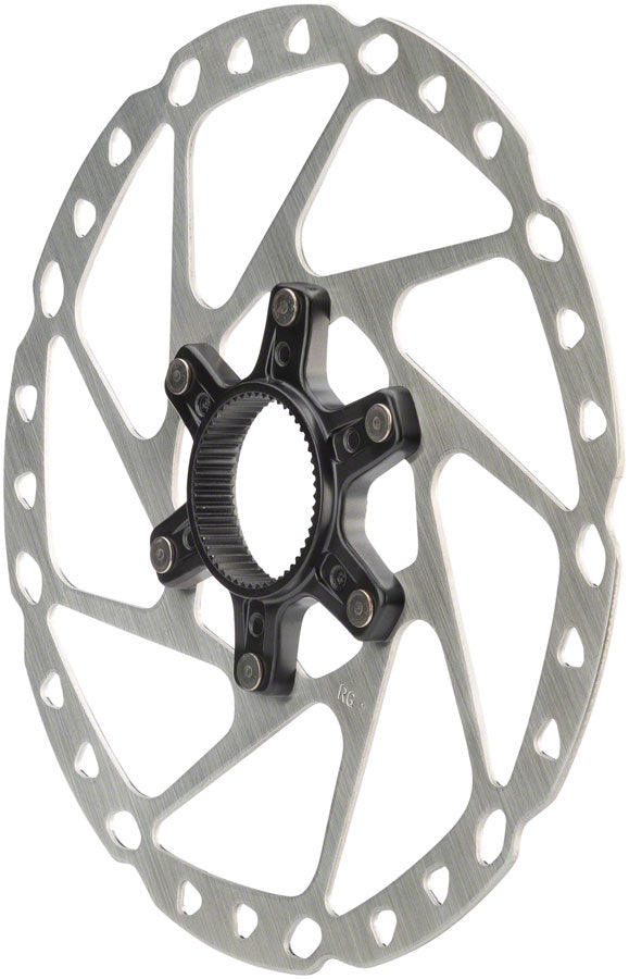 Rotor de freno de disco Shimano SM-RT64-M - 180mm Center Lock Plata
