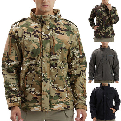 Men's Waterproof Fleece Camouflage Sport Jacket