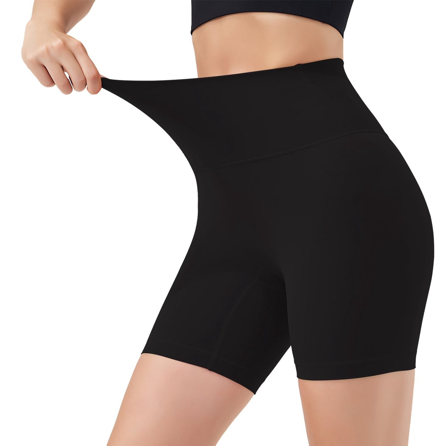 Women's High Waist Biker Shorts with Tummy Control