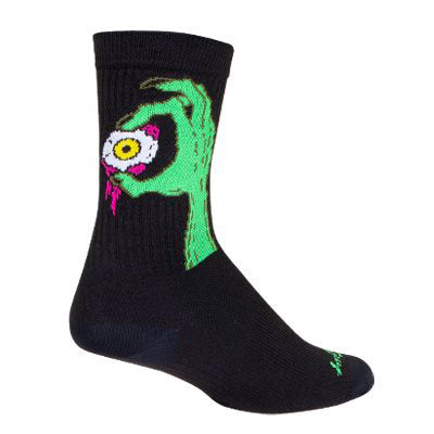 Sockguy Stink Eye Crew 6" Socks - Black