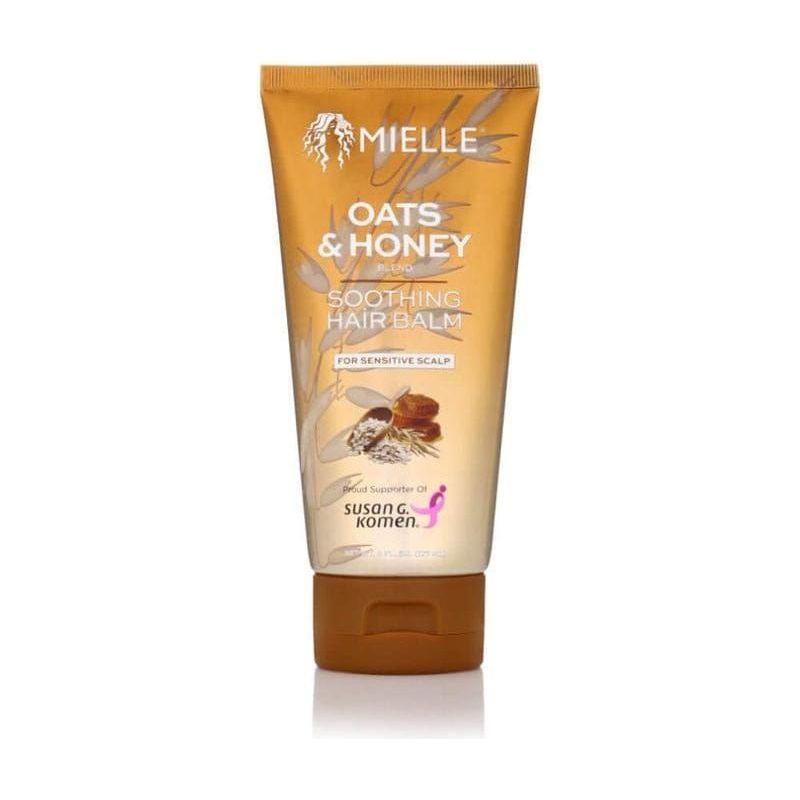 Baume apaisant pour cheveux Mielle Organics Avoine & Miel 6oz