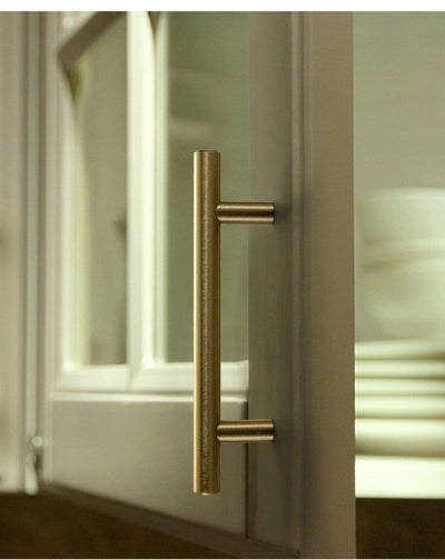 20 PCS Brushed Gold Stainless Steel Cabinet Handles Set