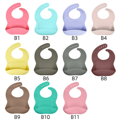 Premium Silicone Baby Feeding Set - 3-Piece Tableware