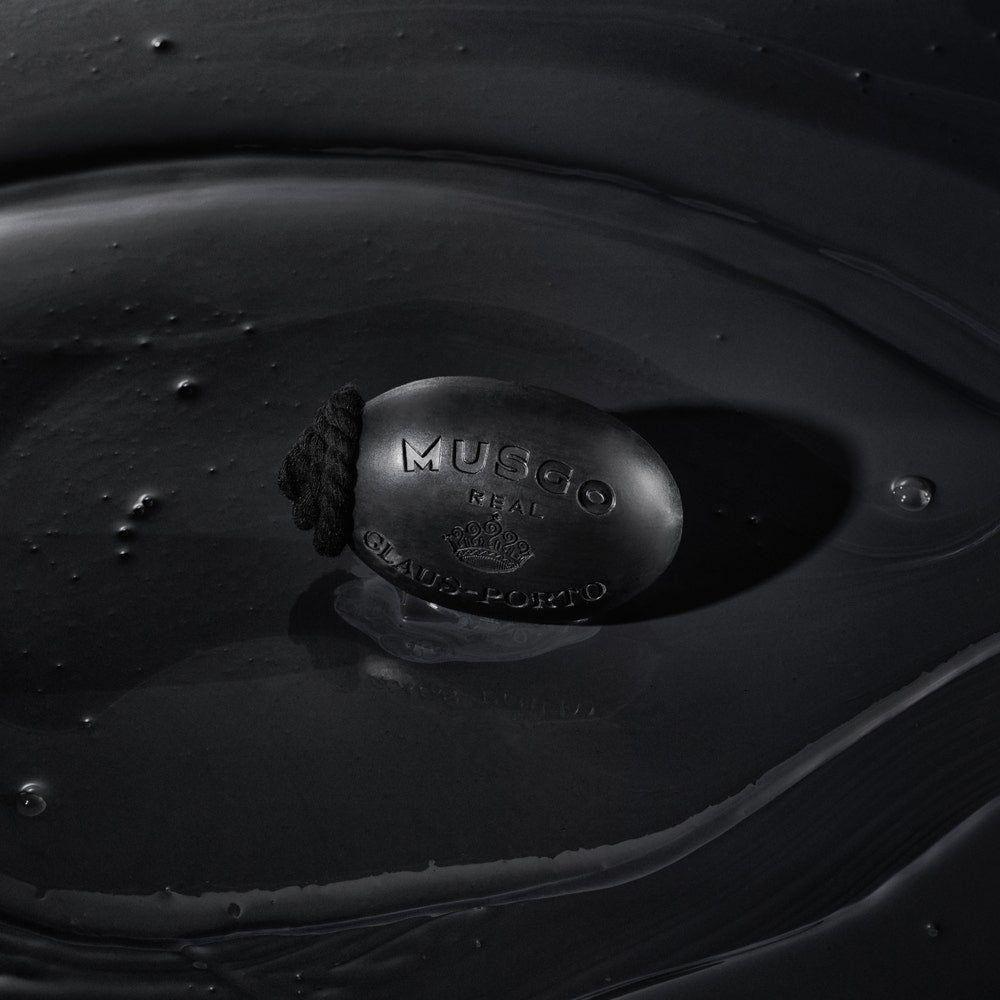Musgo Real Soap On A Rope Black Edition 6.7 Oz