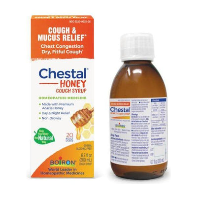 Sirop contre la toux et la congestion thoracique Boiron Chestel au miel - 6,7 oz