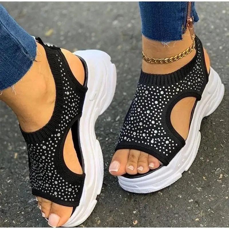 Sandales de confort élégantes pour femmes - Design moderne pour l'été