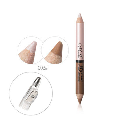 Meinuo New One-Stroke Dual-Use Double-Headed Shading Pen High-Gloss Pen Wood Can Be Sharpened - Korvel