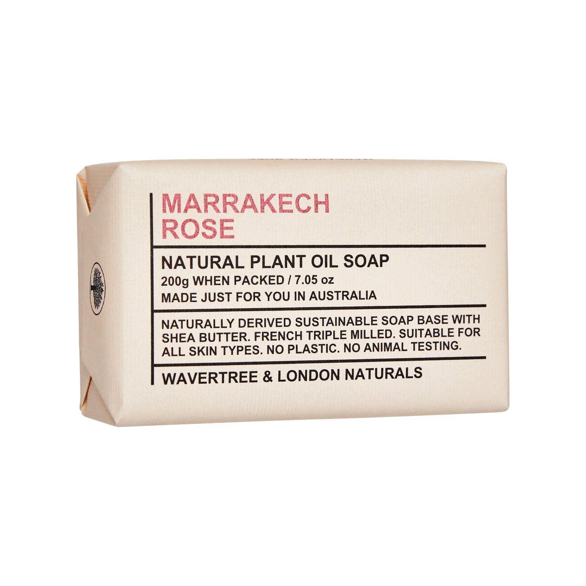 Savon Naturel Marrakech Rose Wavertree & London 7 Oz