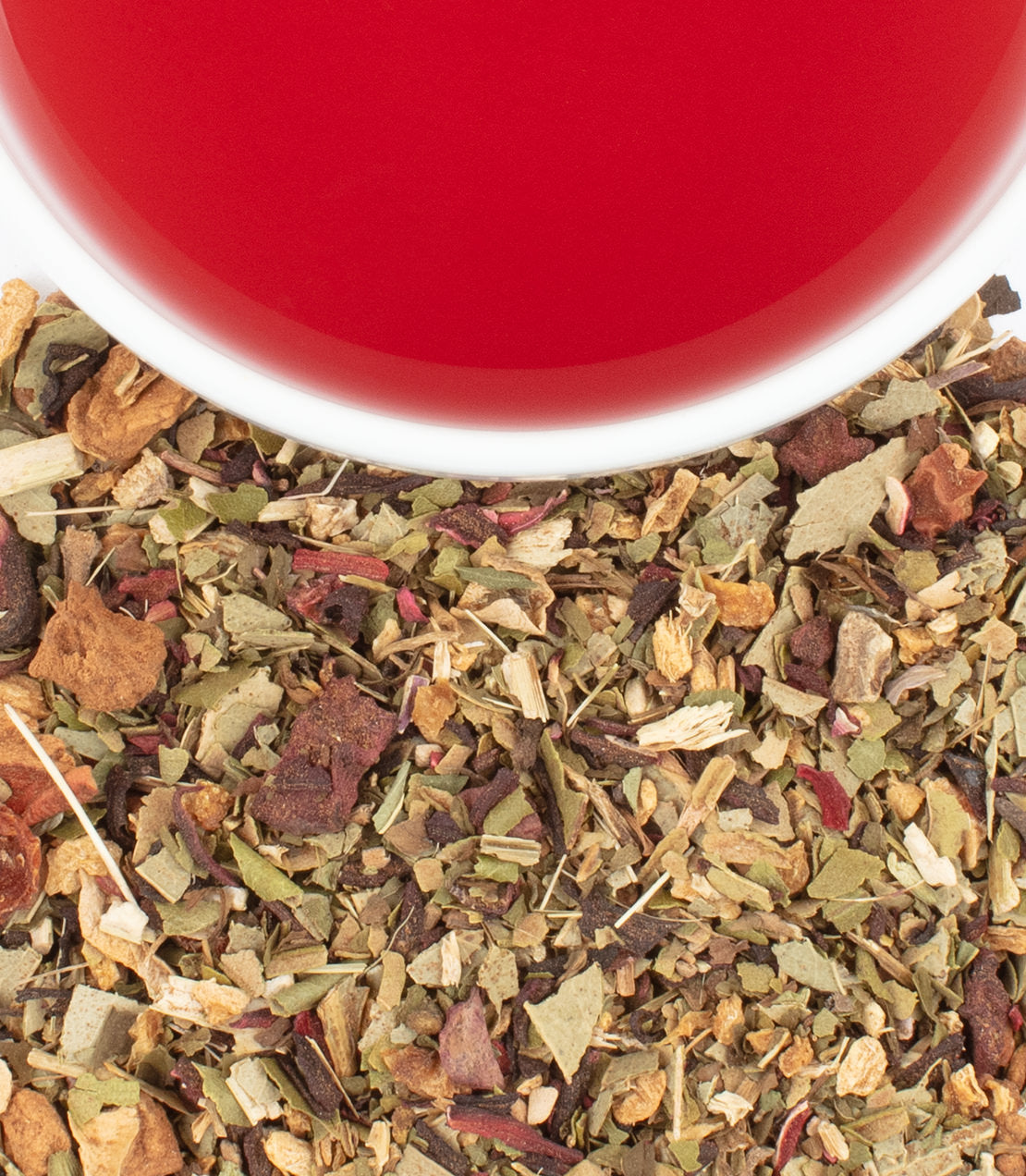 Thé bio d'Hibiscus et de Gingembre - 50 Sachets