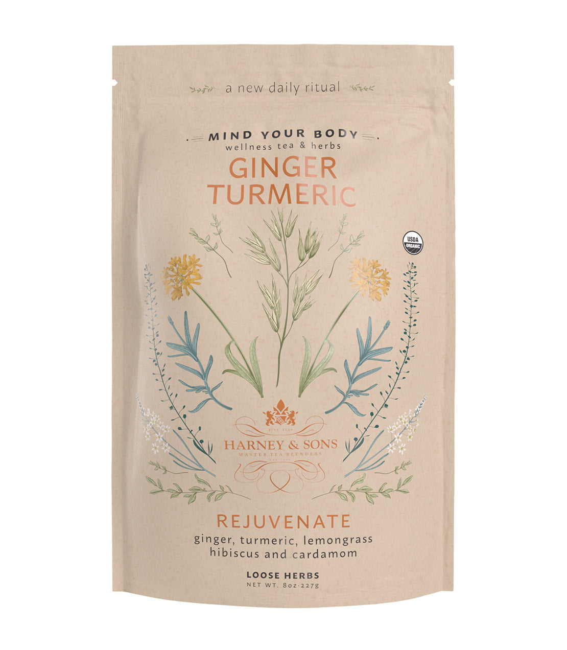 Organic Ginger Turmeric Infusion