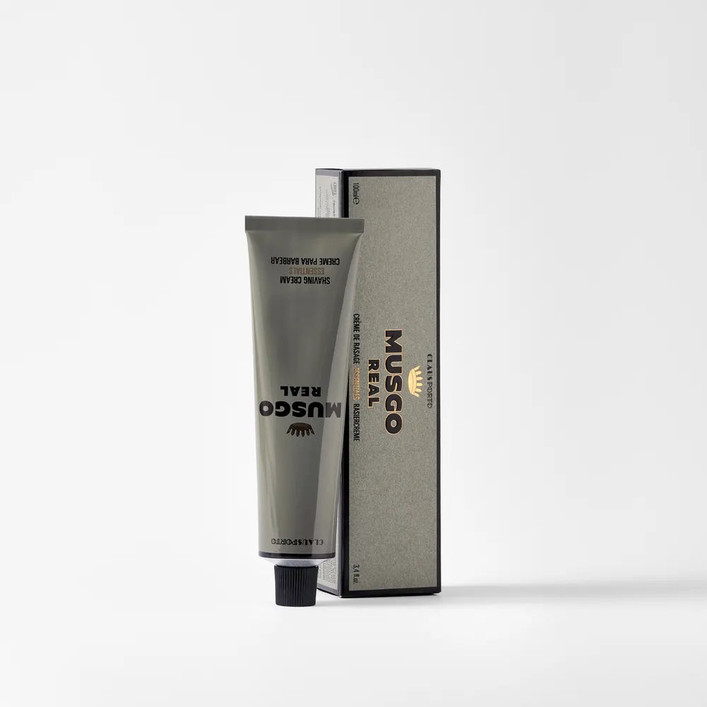 Crème à raser Musgo Real Essentials Claus Porto 3,4 oz