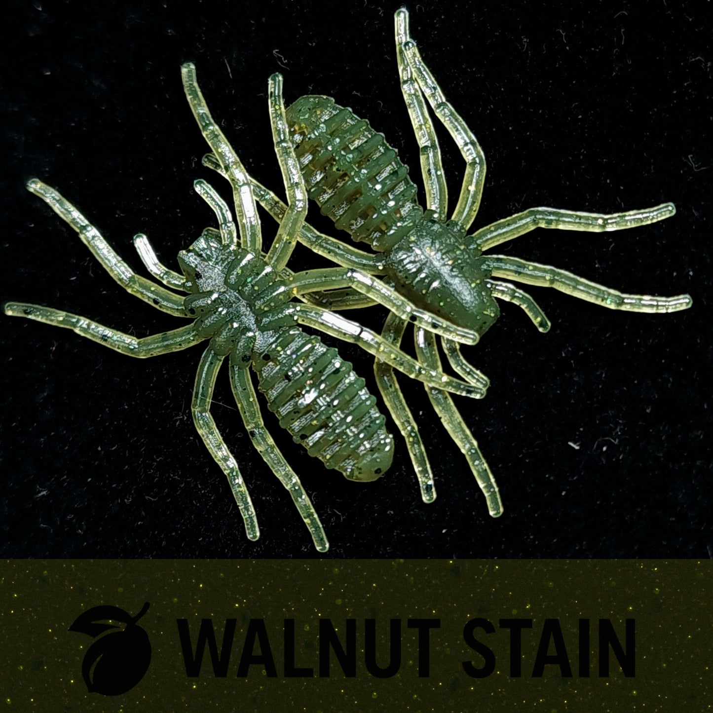 Jar of 1" Micro Spider Bait "The Writing Spider" - Korvel