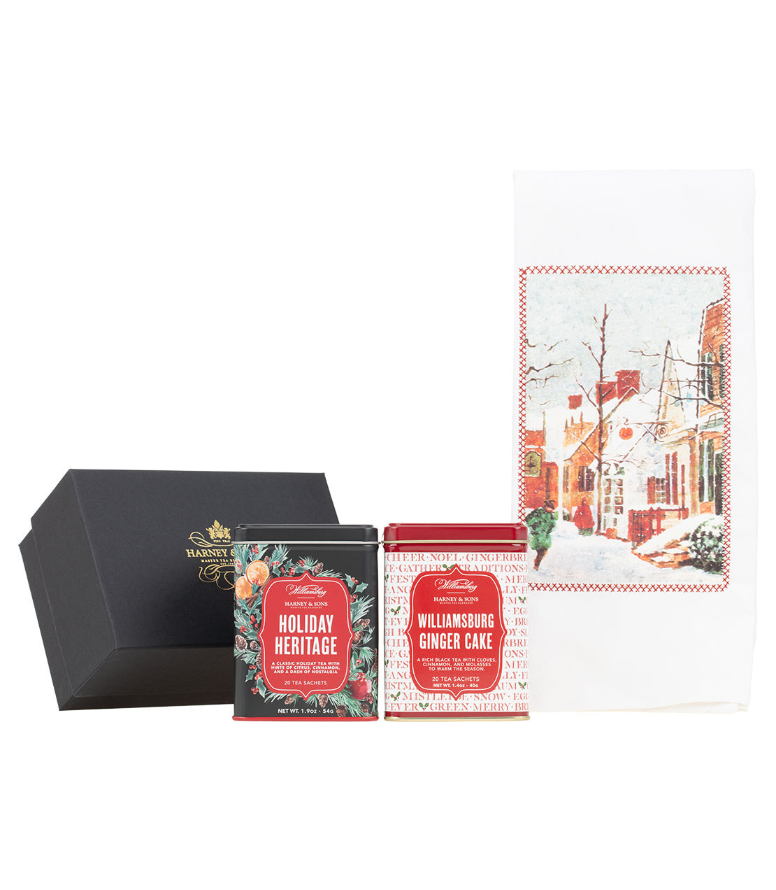 Thé au gâteau au gingembre de Williamsburg - Boîte de 20 sachets