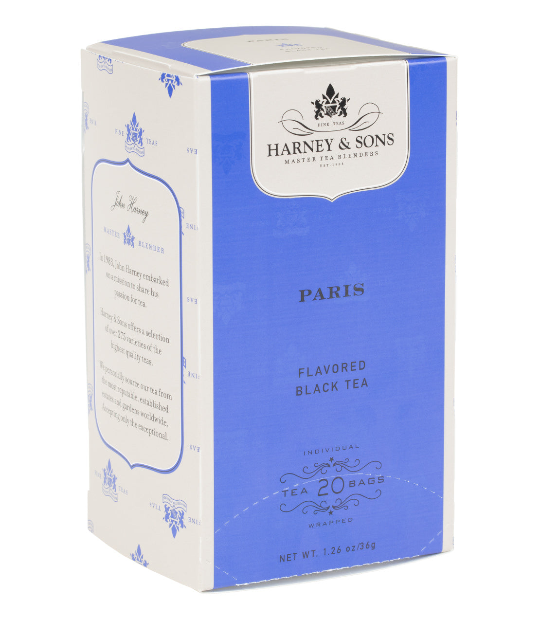 París, Caja de 20 Bolsitas de Té Premium