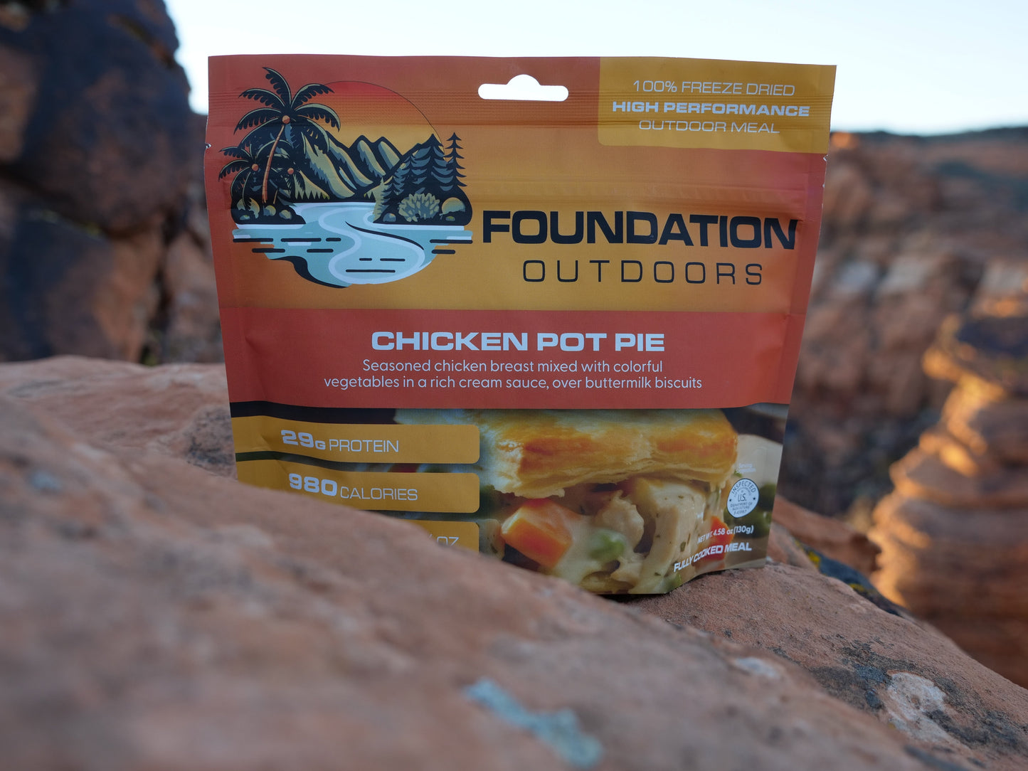 Repas de poulet en pot de FOUNDATION Outdoors