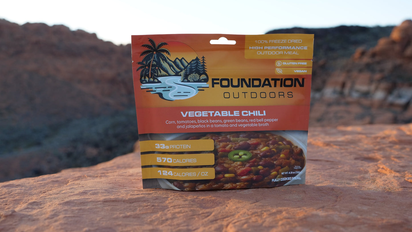 Gourmet Vegan Vegetable Chili Meal