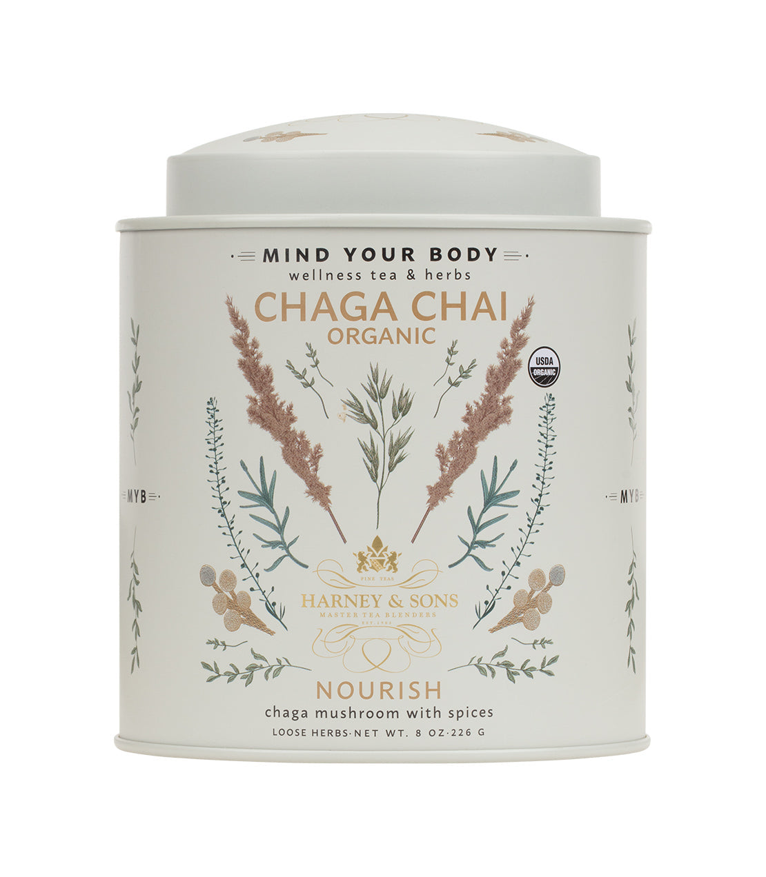 Chai de Chaga Orgánico – Mezcla de Bienestar Nourish